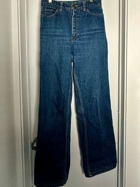 Calvin Klein Dark Blue Wide leg Carolyn Bessette-Kennedy style